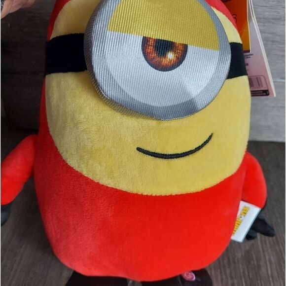 Gemmy Halloween Minion 11" Stuart Plush Dancing Talking Devil Costume - Picture 4 of 4
